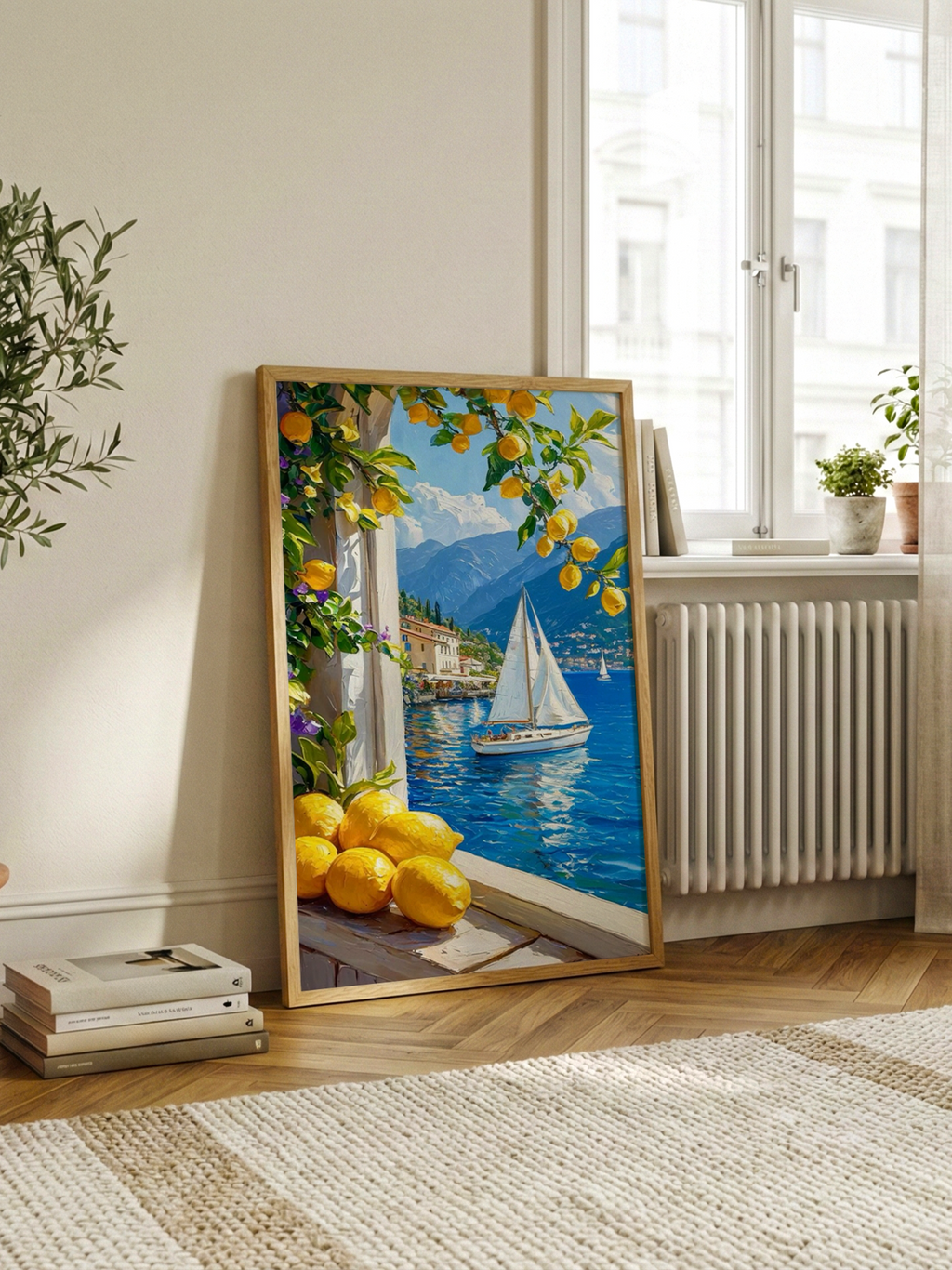 Mediterranean Sailing – Summer Art Poster