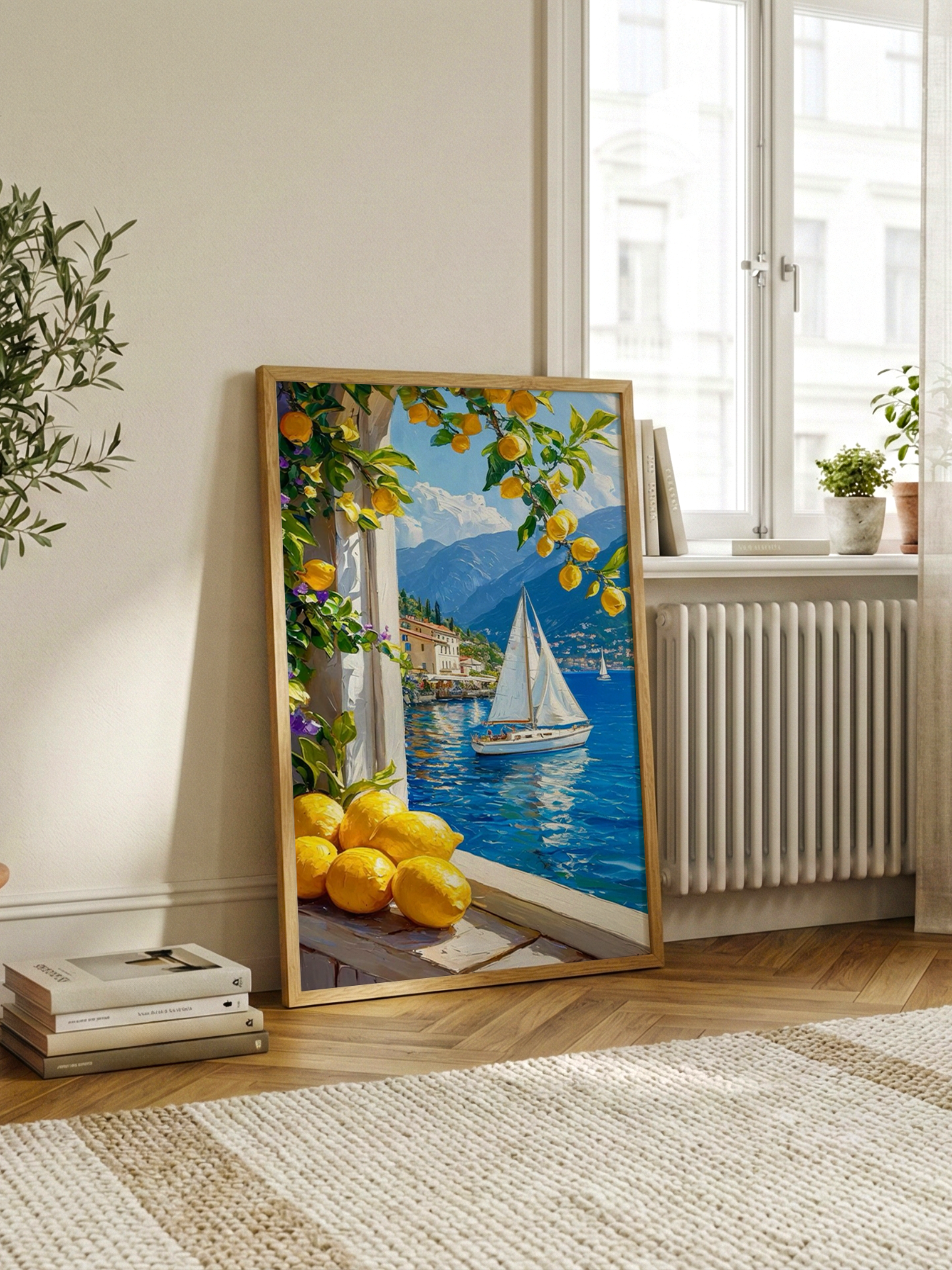 Mediterranean Sailing – Summer Art Poster