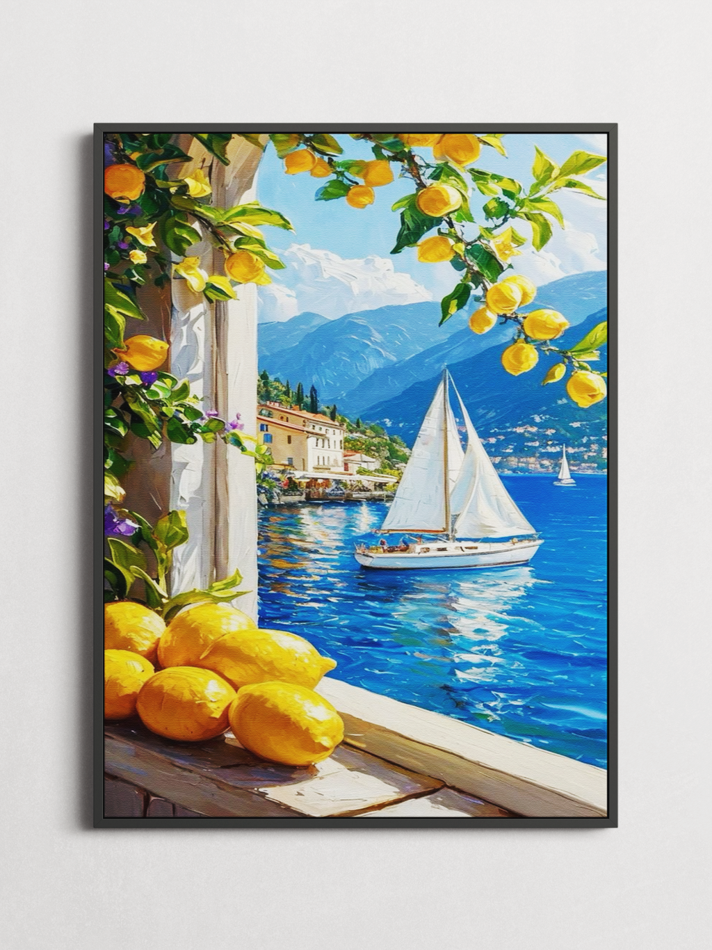 Mediterranean Sailing – Summer Art Poster