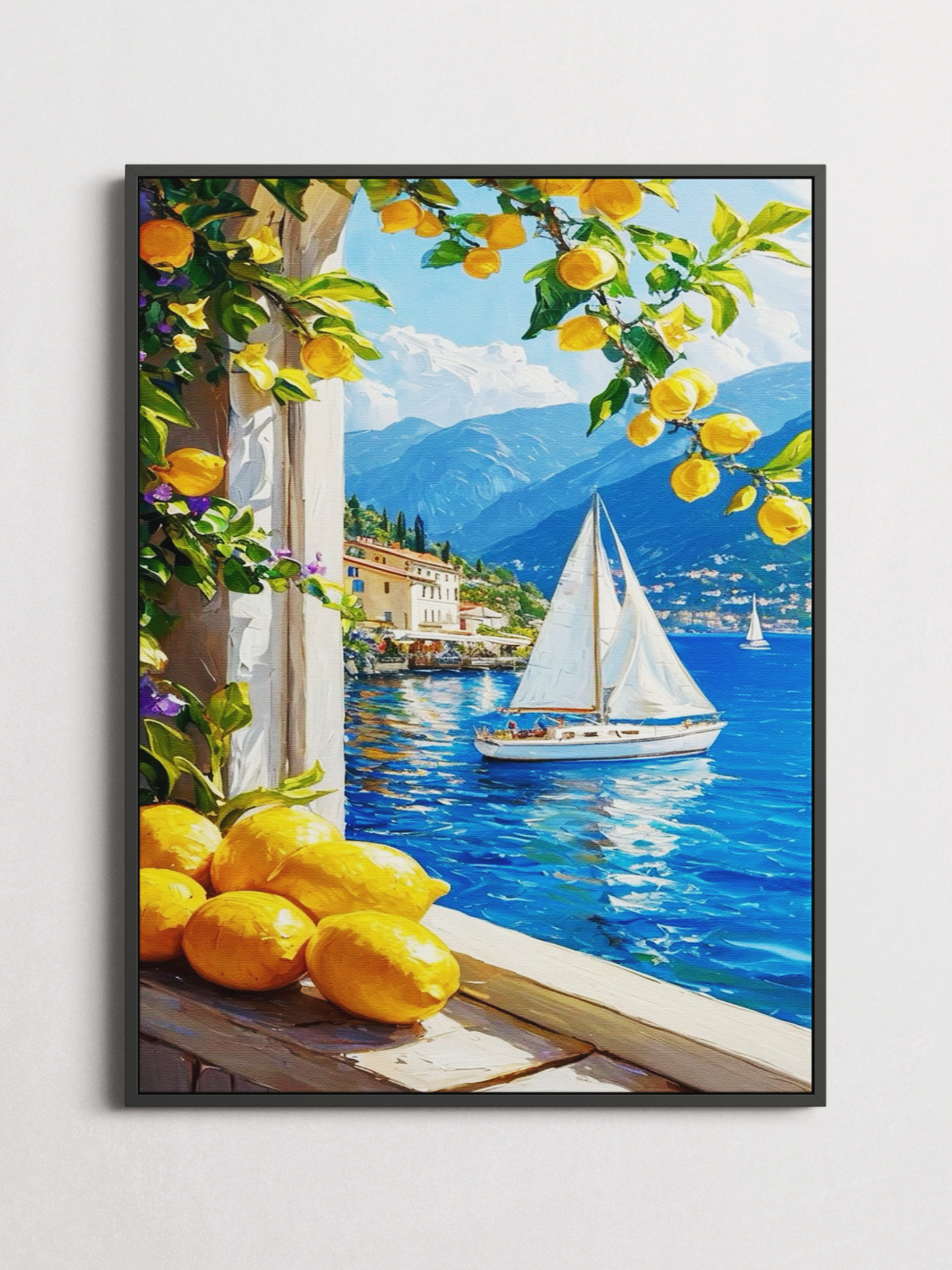 Mediterranean Sailing – Summer Art Poster