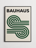 Bauhaus – Minimalist Typography Poster