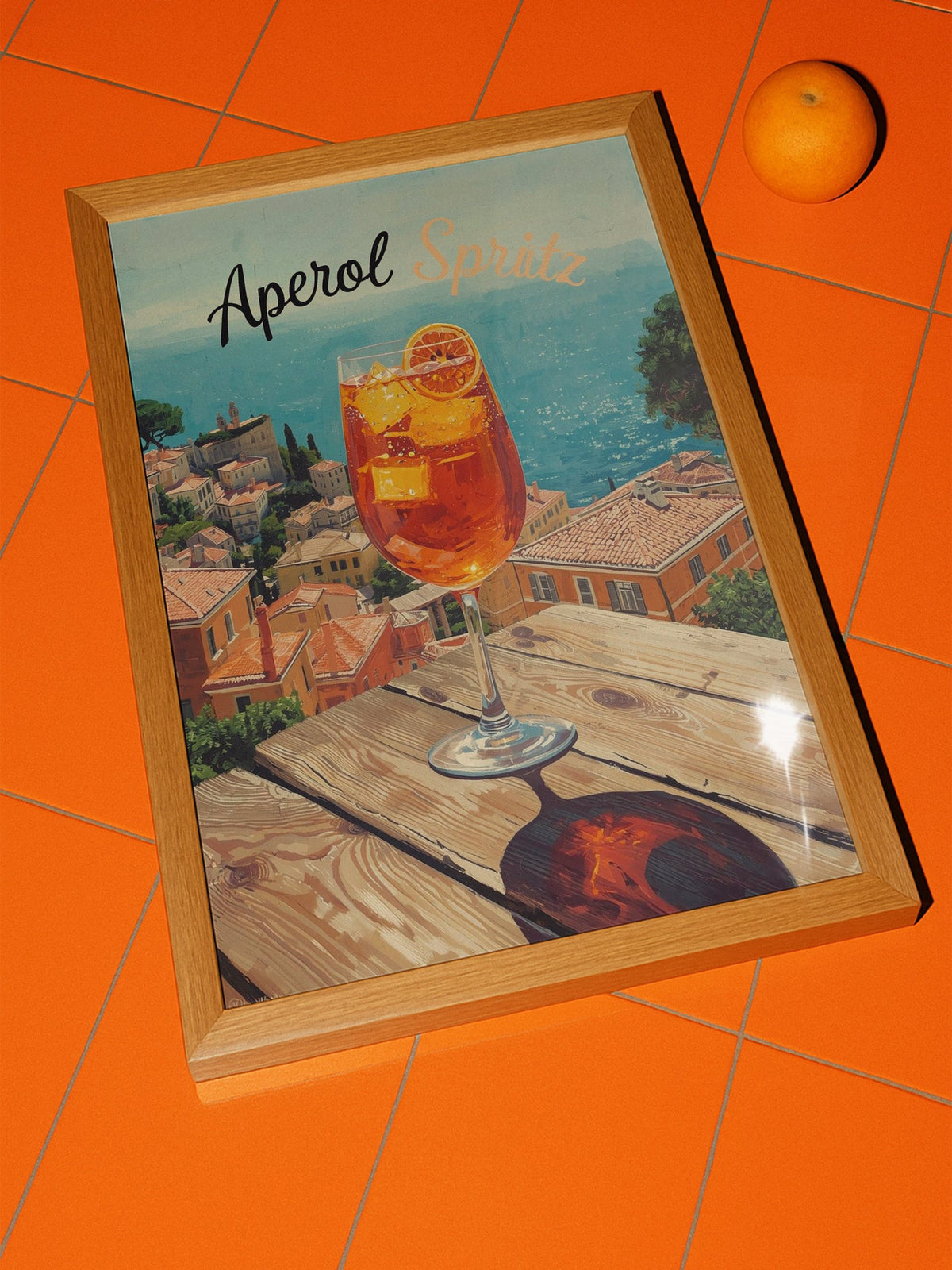 Aperol Spritz – Mediterranean Lifestyle Poster