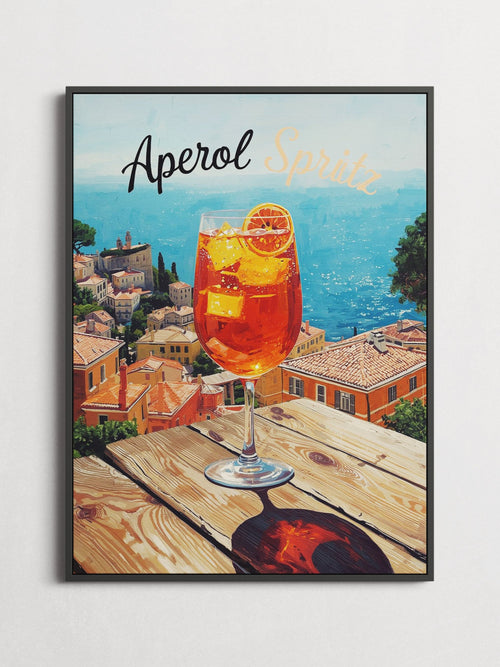 Aperol Spritz – Mediterranean Lifestyle Poster