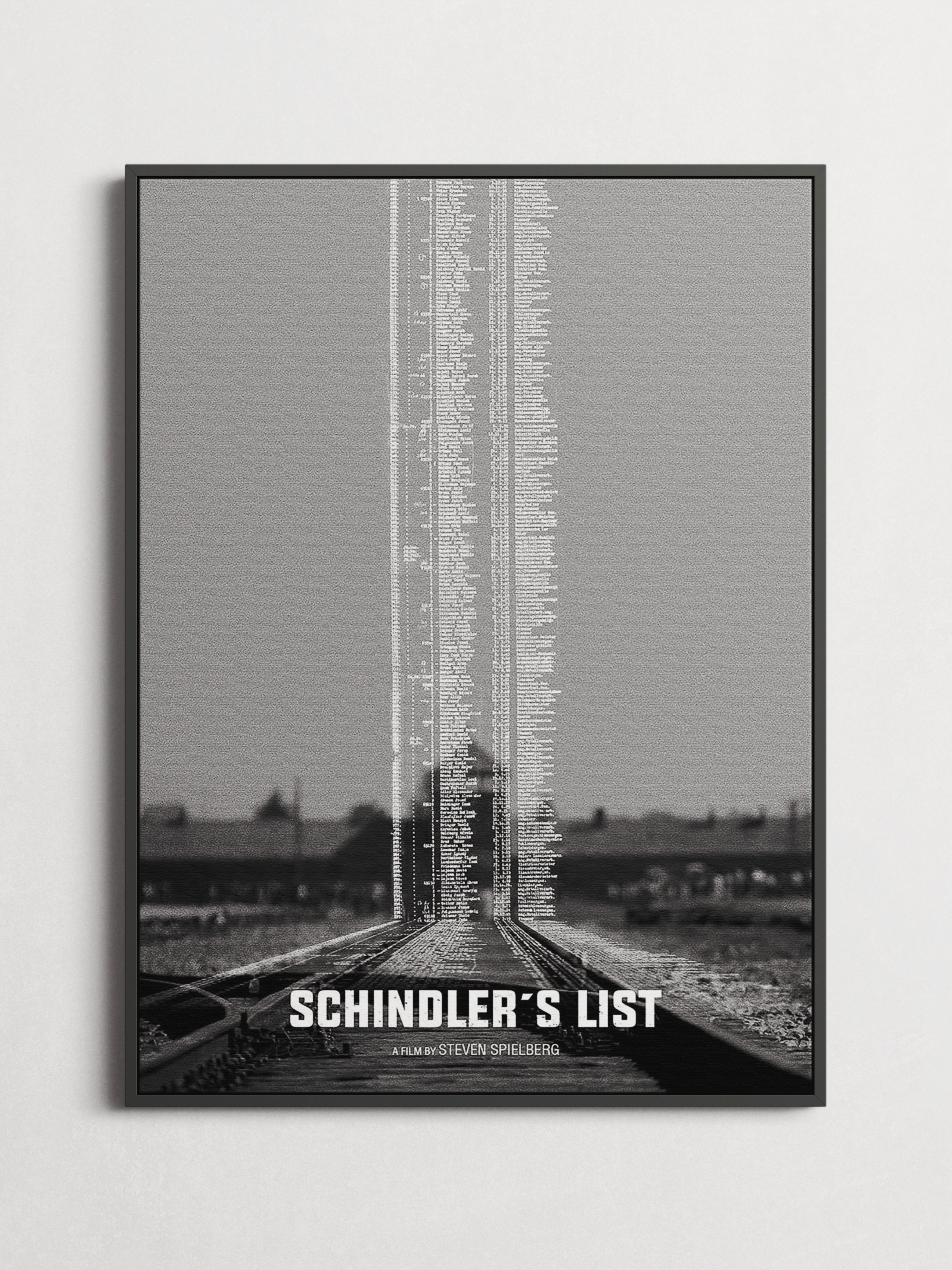 Schindler's List – Minimalist Movie Poster