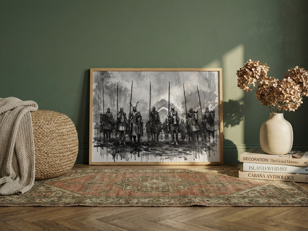 Trial of Seven – Game of Thrones Poster – interior view