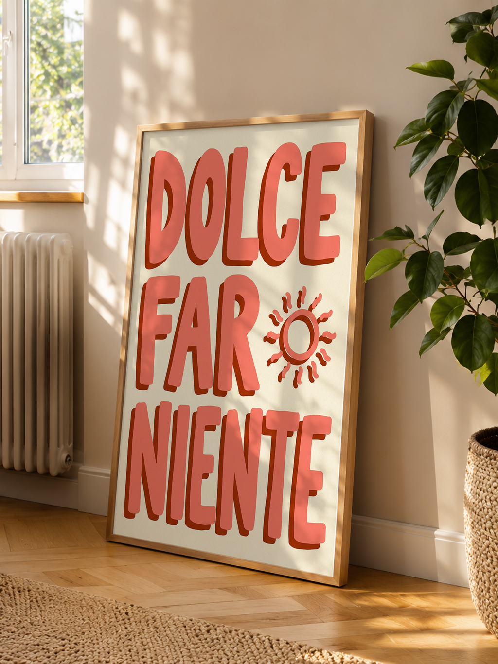 Dolce Far Niente – Typography Poster