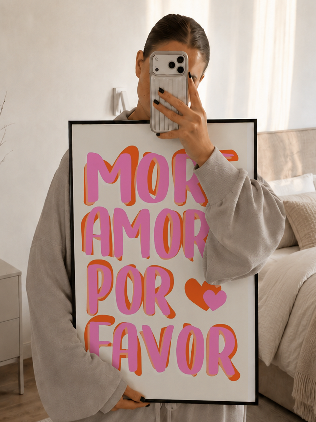 More Amore Por Favor – Typography Poster