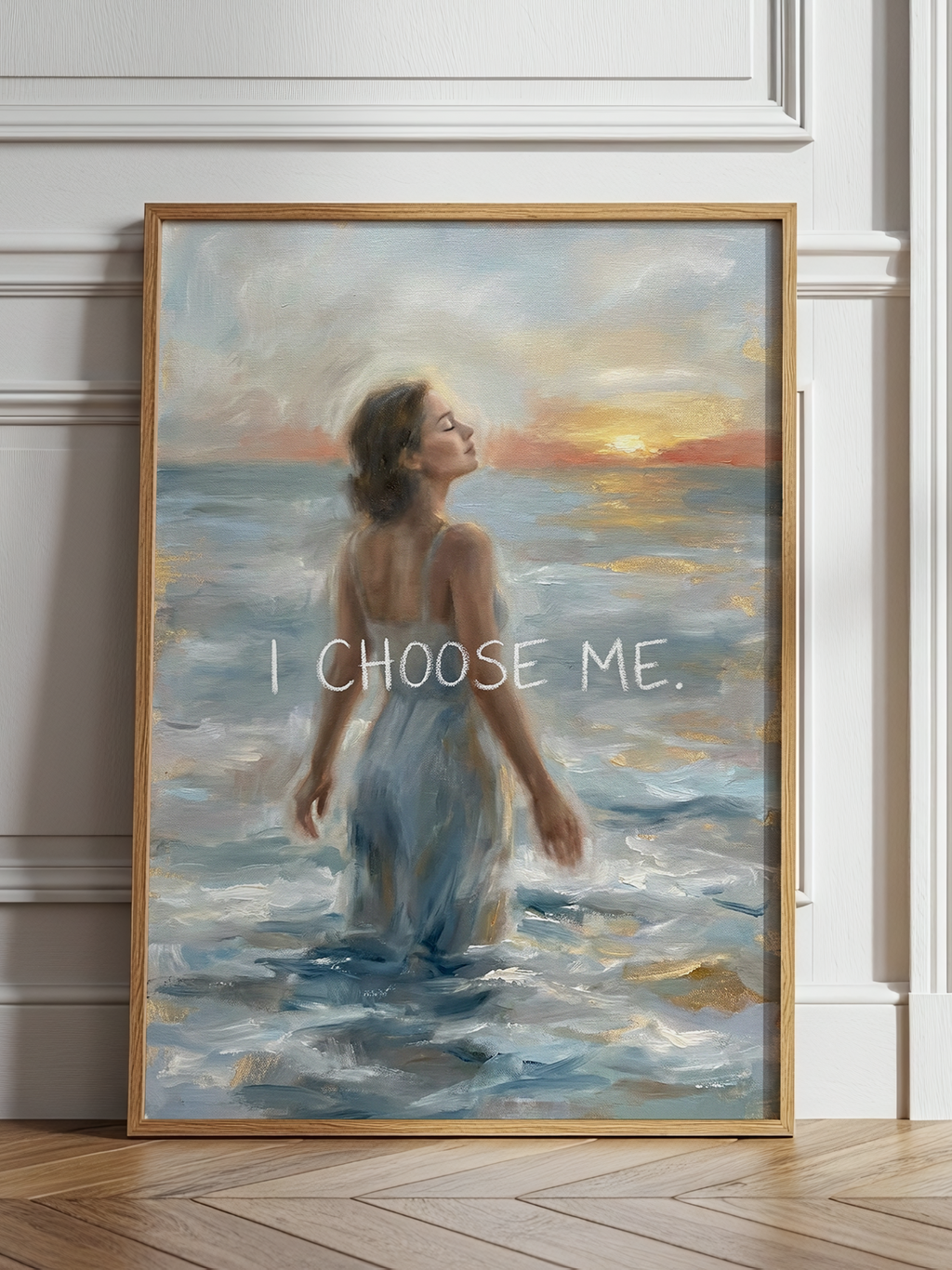 I Choose Me – Typography Poster – additional view